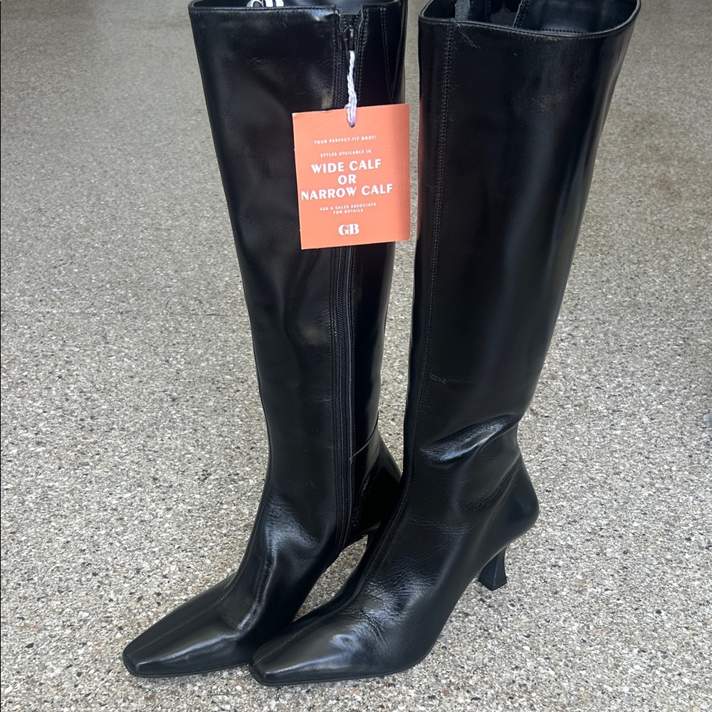 Gianni Bini Black Heeled Boots